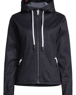 salzhaut Fleecejacke Harmkea - Schwarz