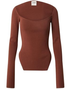 ABOUT YOU x Laura Giurcanu Pullover - Braun