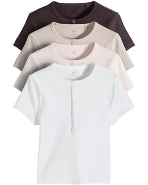 The Set T-Shirt - Weiß