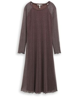 Tom Tailor Kleid - Braun