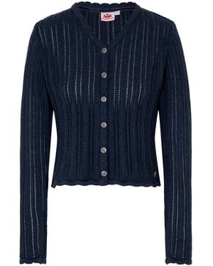Spieth & Wensky Strickjacke Edis - Blau