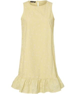 Pieces Kleid Pcbanna - Gelb