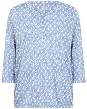 Soya Concept Bluse 'Felicity' - Blau
