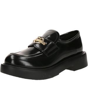 Love Moschino Slipper 'City40' - Schwarz