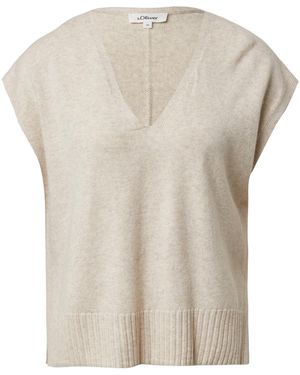 S.oliver Pullover - Weiß