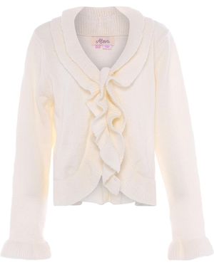 Aleva Strickjacke - Weiß