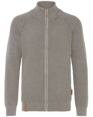 INDICODE Strickjacke Idrockly - Grau