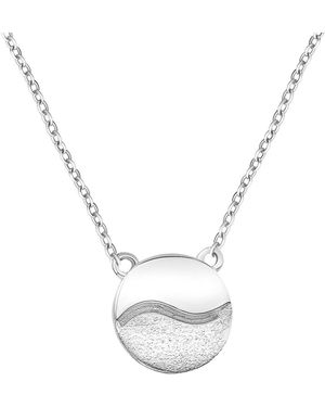 Sofia Milani Kette Ying Yang Circle - Weiß