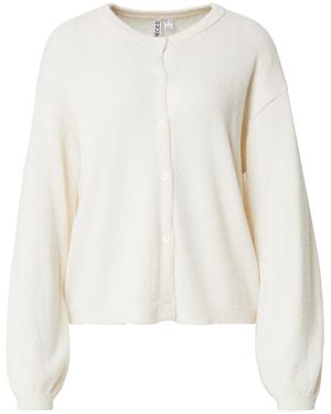 Pieces Strickjacke Pcnaomi - Weiß