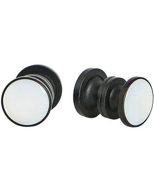Hackett Manschettenknöpfe Bachelor Studs - Weiß