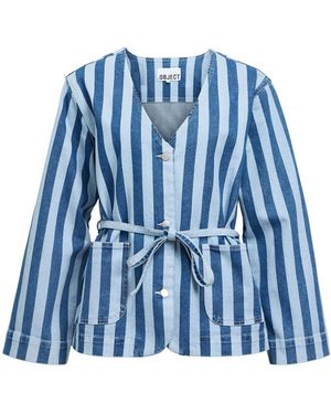 Object Jacke Objsteffi - Blau