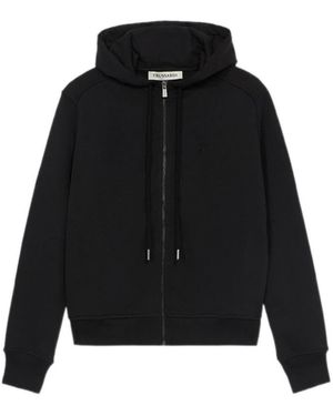 Trussardi Sweatjacke - Schwarz