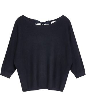 Comma, Strickpullover - Blau