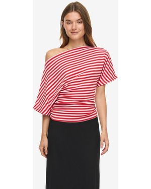 Noisy May T-Shirt Nmstormi - Rot