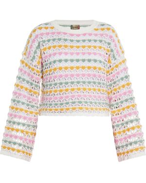 Ebeeza Pullover - Weiß