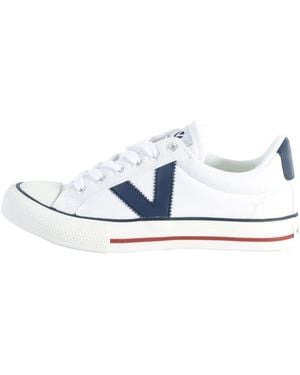 Victoria Sportlicher Schnürschuh - Blau