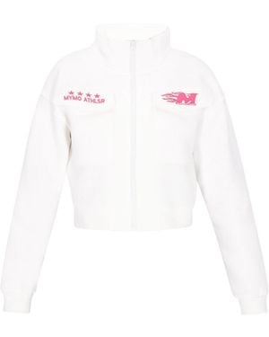 MyMo ATHLSR Sweatjacke - Weiß