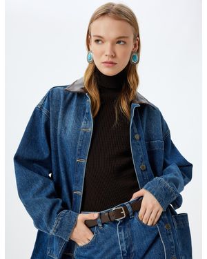 Koton Jacke - Blau