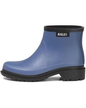 Aigle Gummistiefel Fulfeel Low - Blau