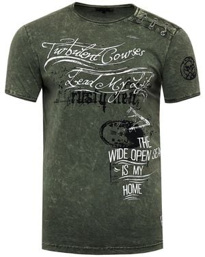 Rusty Neal T-Shirt - Grün