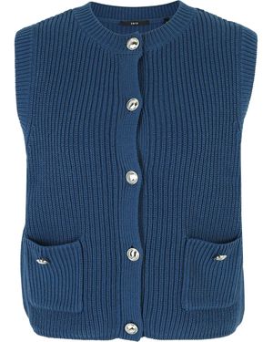 Zero Strickweste - Blau