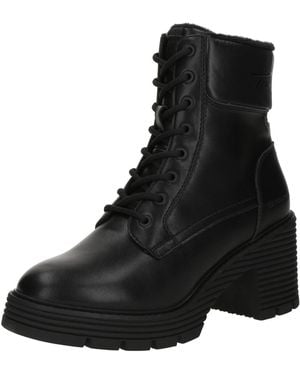 Tom Tailor Schnürstiefelette - Schwarz