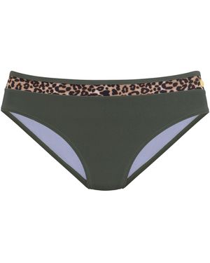 Lascana Bikinihose - Grau