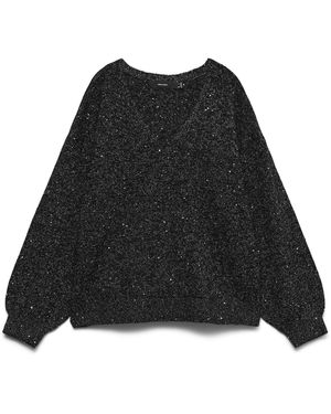 Vero Moda Pullover Vmdemi - Schwarz