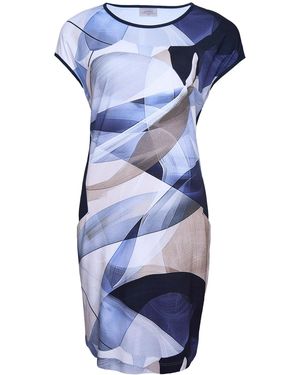 Seidel Moden Kleid - Blau