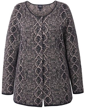 Ulla Popken Strickjacke - Grau