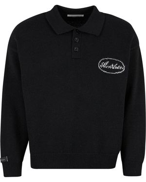 Another Cotton Lab Pullover - Schwarz