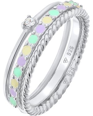 Elli Jewelry Ring - Weiß