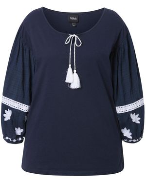 Ulla Popken Bluse - Blau