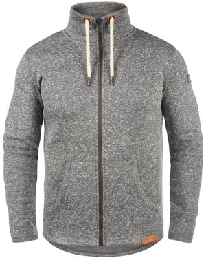 Solid Fleecejacke Luki - Grau