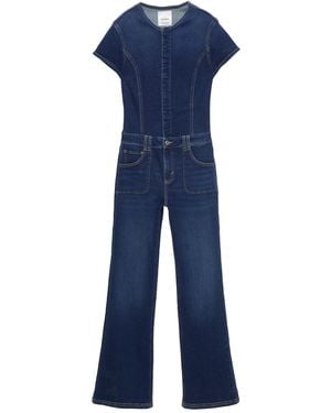 Pull&Bear Jumpsuit - Blau