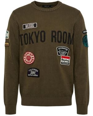 Replay Pullover - Grün