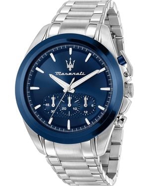 Maserati Analoguhr - Blau