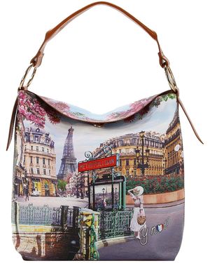 Y Not? Schultertasche - Mehrfarbig