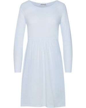 yellamaris Nachthemd Queen Midi - Blau