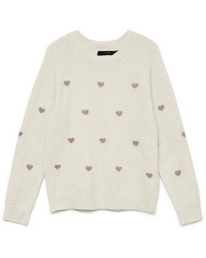 Vero Moda Pullover Vmdoffy - Weiß