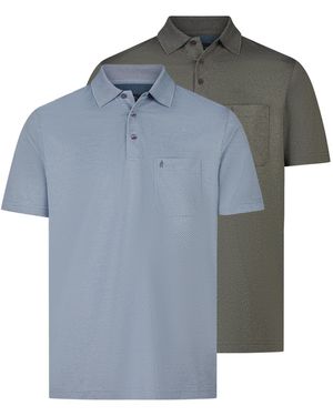 RAGMAN Shirt Basic - Blau