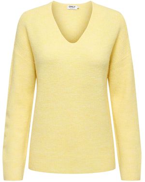 ONLY Pullover Onlcamilla - Gelb