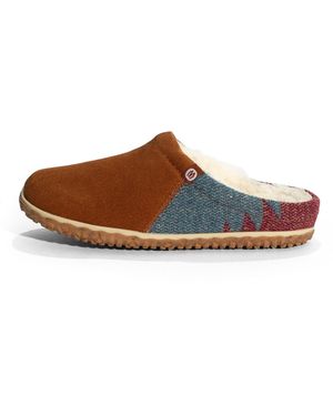 Minnetonka Pantolette Tahoe - Braun