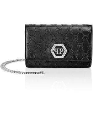 Philipp Plein Tasche Hexagon - Schwarz