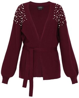 usha BLACK LABEL Strickjacke - Lila
