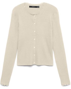 Vero Moda Strickjacke Vmwonder - Weiß