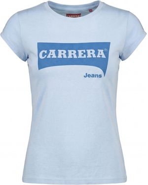Carrera Shirt Logo - Blau