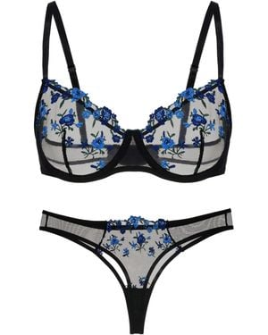 Carré Chic Carr Chic Wäsche-Sets - Blau