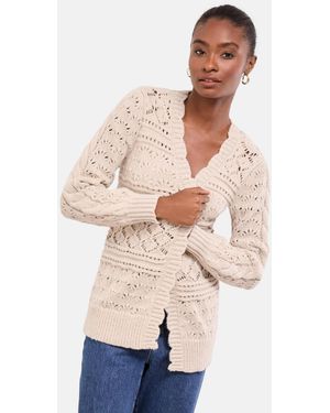 Lipsy Strickjacke - Natur