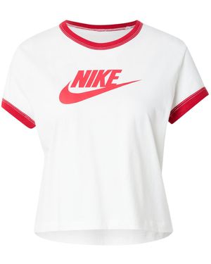 Nike T-Shirt 'Ringer' - Weiß